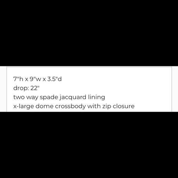 Kate spade x-large dome crossbody bag - Picture 8 of 8